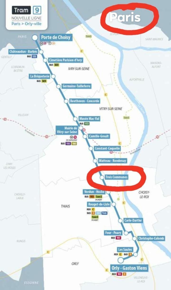 Eden In Vitry Logement Entier Kültér fotó